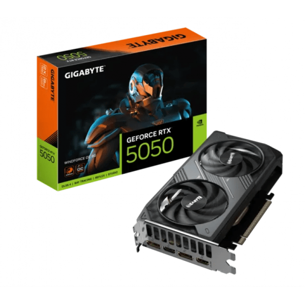PLACA DE VIDEO GIGABYTE RTX 5050 WF OC 8GB