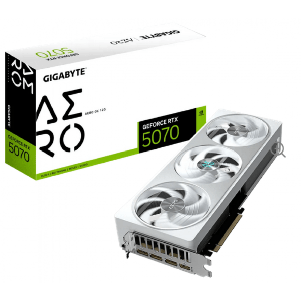 PLACA DE VIDEO GIGABYTE RTX 5070 AERO OC 12GB